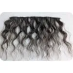 Natural Wavy Hand Weft Hair Extensions