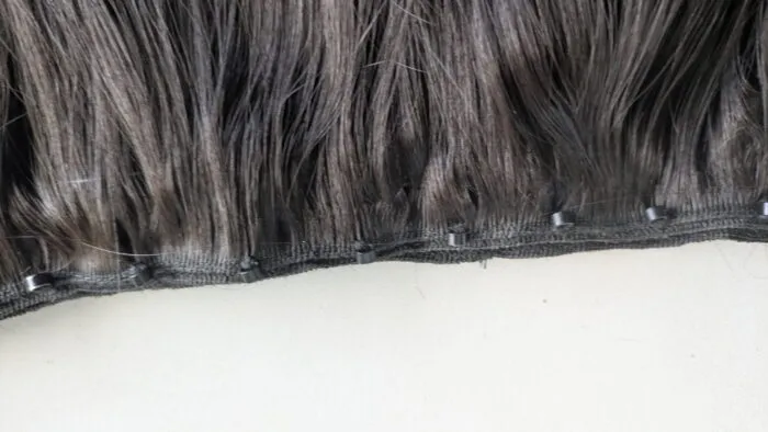 Premium Beaded Weft Hair Extensions - Image 4