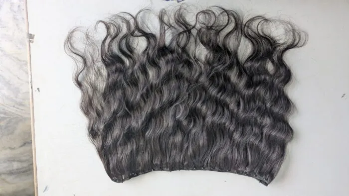 Premium Beaded Weft Hair Extensions - Image 11