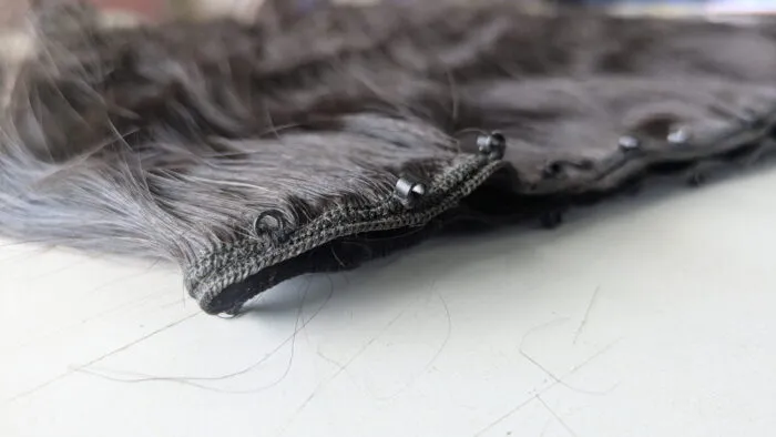 Premium Beaded Weft Hair Extensions - Image 12